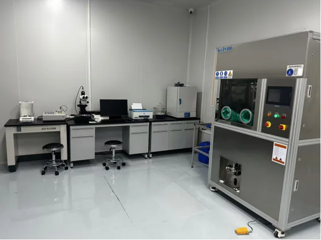 Le caratteristiche funzionali di ciascun componente del sistema di analisi delle particelle di pulizia.